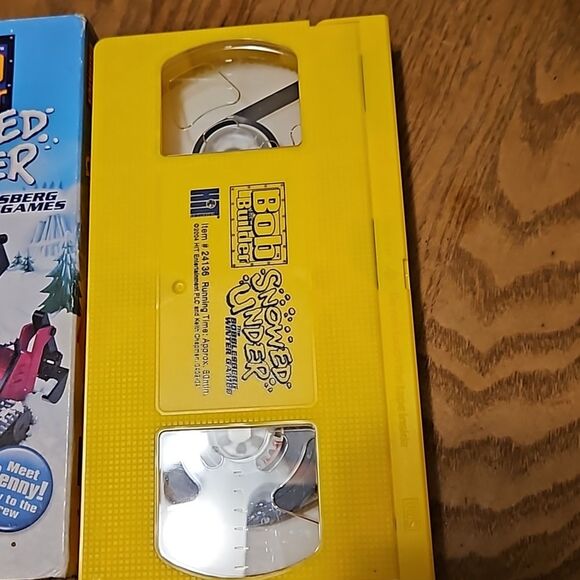 Bob the Builder “Snowed Under” VHS Tape – The Bobblesberg Winter Games Special - Picture 3 of 5